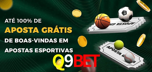 Q9Bet Ate 100% de Aposta Gratis