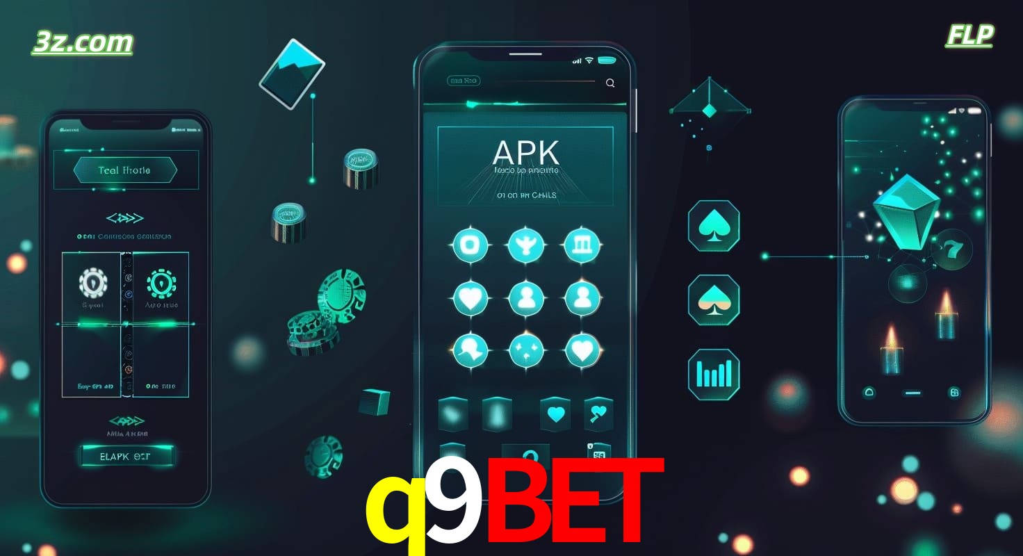 q9bet Brasil APK app para apostas em slots, roleta e jogos online