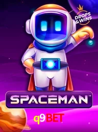 Cassino q9bet oferece Spaceman com bônus Drops & Wins