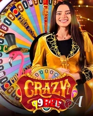 Crazy Time live game no q9bet cassino com entretenimento ao vivo para jogadores do Brasil